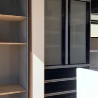 画像1678：静岡市清水区の注文住宅｜バルコニーの外壁にウッド調アクセント使用のデザインがお洒落