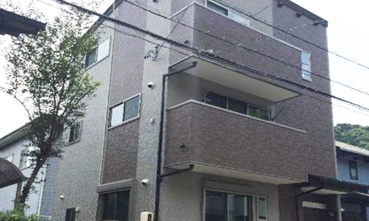 注文住宅（静岡市3階建て）の外観画像